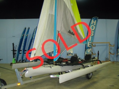 2017 Hobie Used Mirage Tandem Island with Trailer 