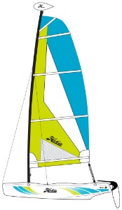 2023 Hobie Cat Wave Sailboat 